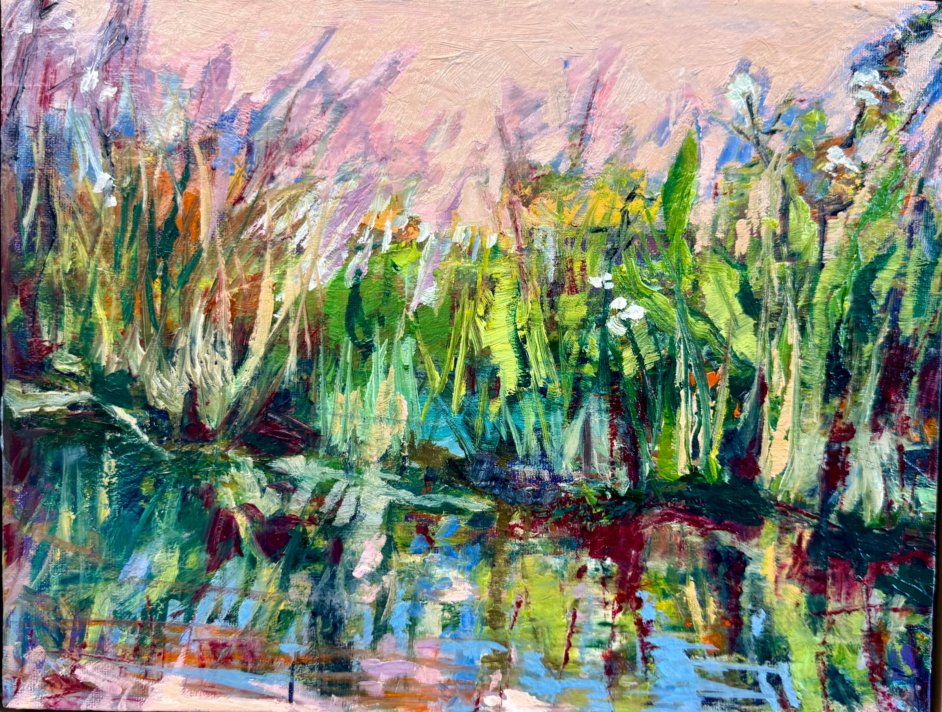 Marsh in bloom